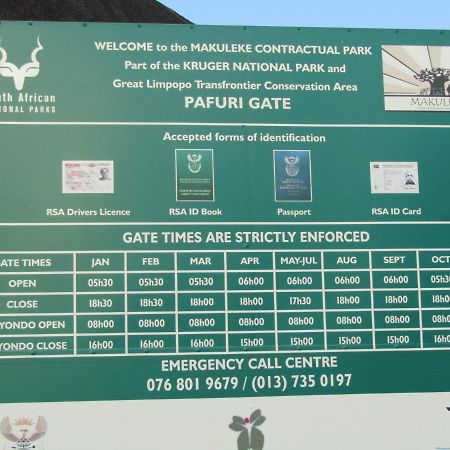 Pafuri Gate Guesthouse Mabiligwe ภายนอก รูปภาพ